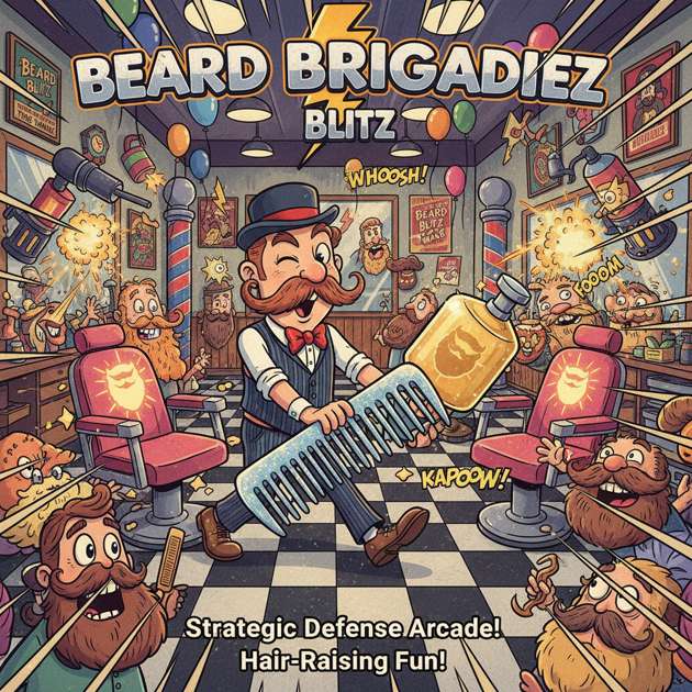 Beard Brigade Blitz - Jabali AI Poster