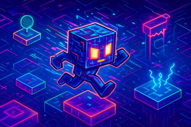 Neon Dash - Jabali AI Poster