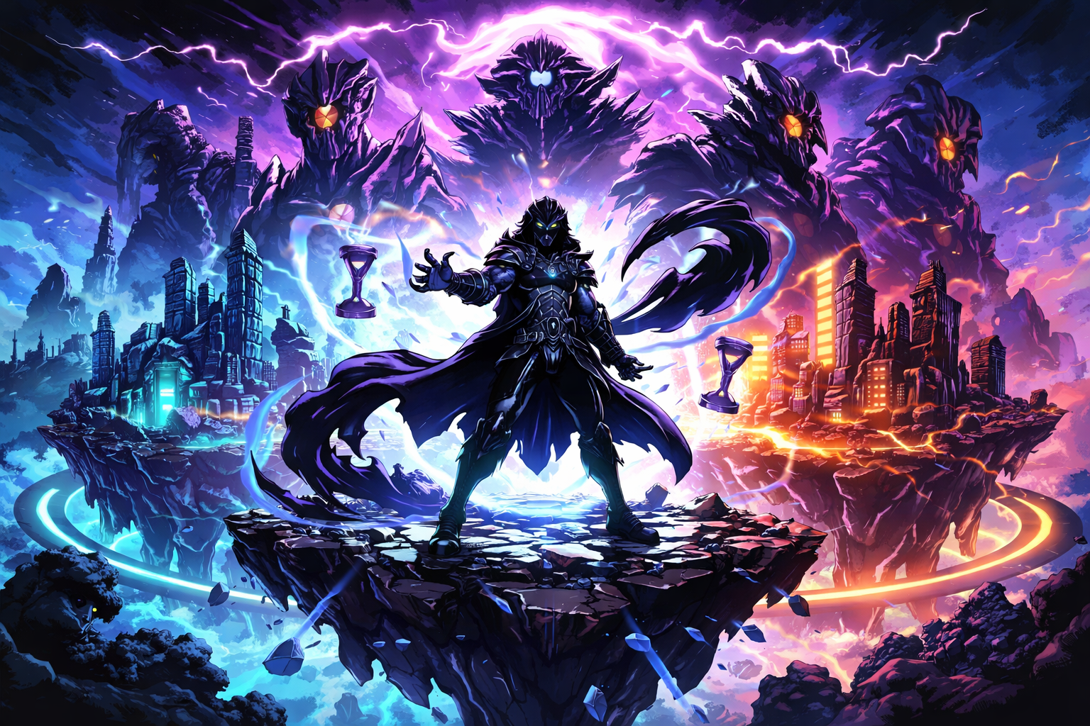 Chrono Rift: Shattered Time Saga - Instant game by Jabali AI