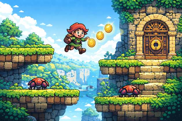 Coin Dash - Jabali AI Poster