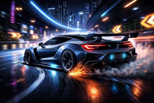 Turbo Drift Legends - Jabali AI Poster
