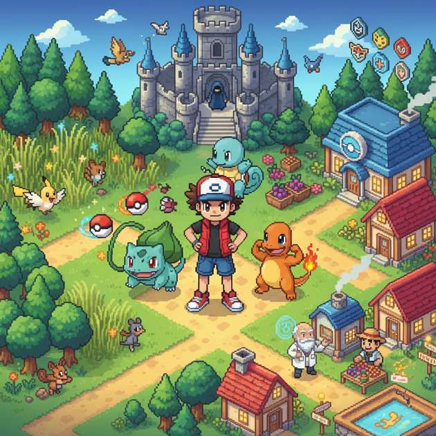 Pixelmon Quest - Jabali AI Poster