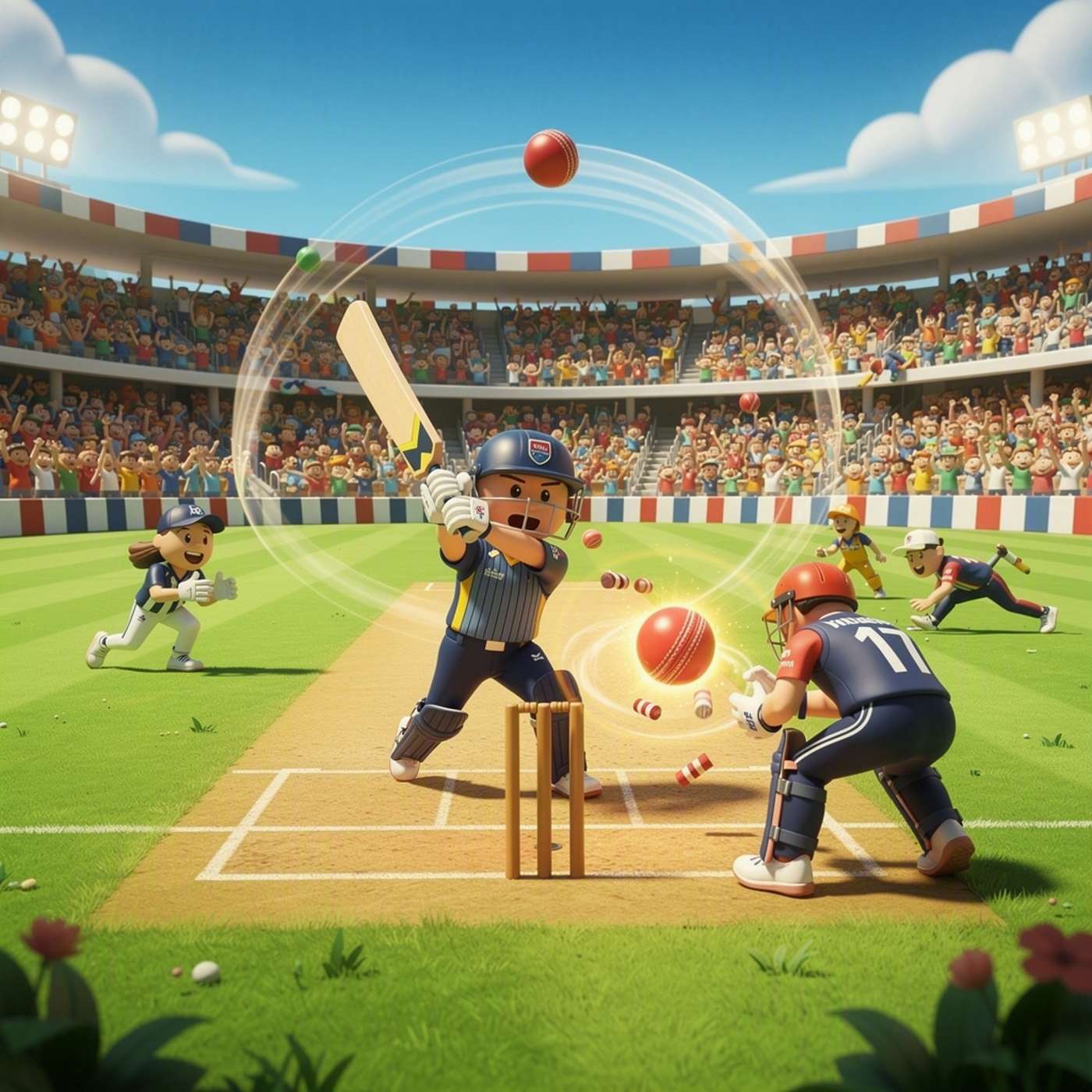 CrickRoko Mobile Cricket game artwork