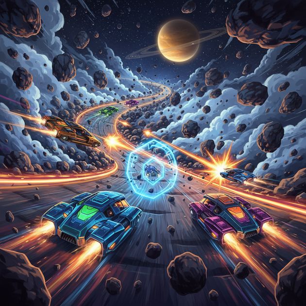 Astro Combat Racers - Jabali AI Poster