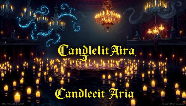 Candlelit Aria - Jabali AI Poster