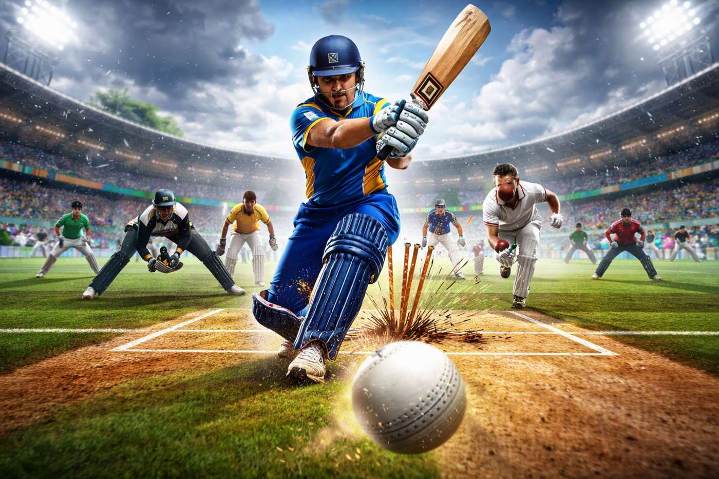 Real Cricket World 26 Pro game artwork