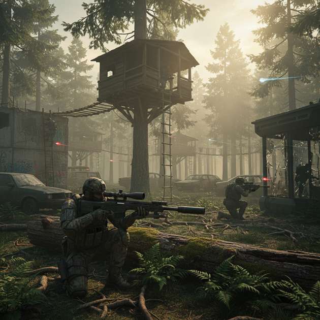 Forest Vantage - Jabali AI Poster