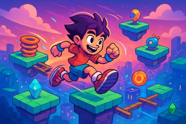 Labyrinth of Logic - Rhythm Platformer by Jabali AI
