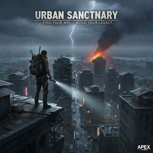 Urban Survival Forge - Jabali AI Poster