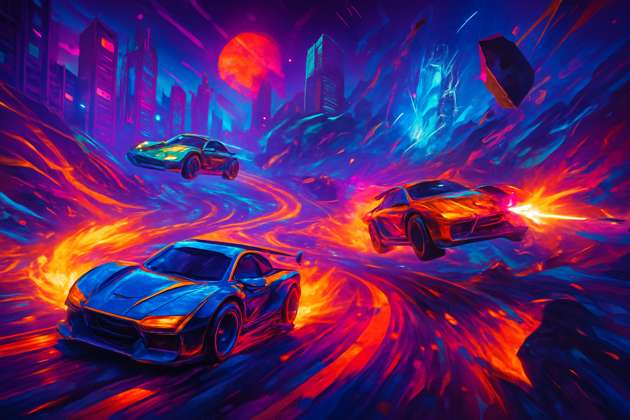Neon Havoc Rally - 3D Racing by Jabali AI