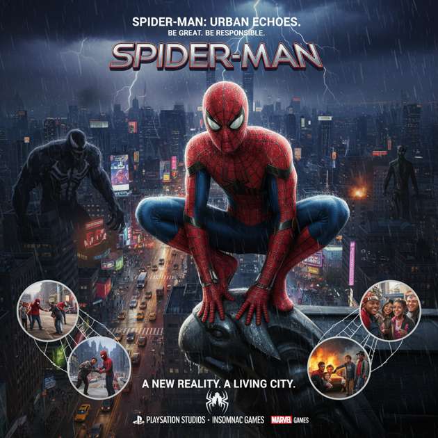 Spider Fuser: City Unbound - Jabali AI Poster