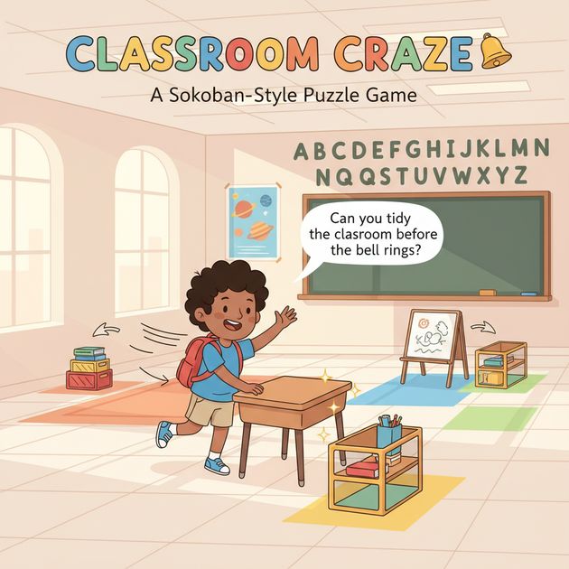Classroom Craze - Jabali AI Poster
