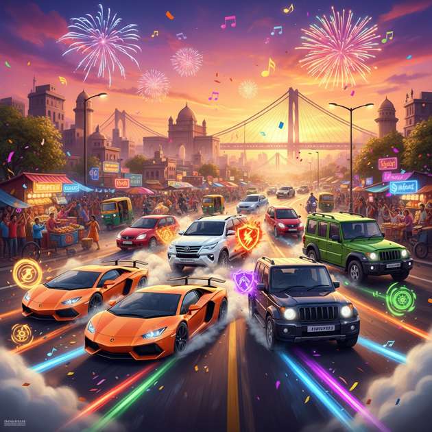 Highway Rivals: India Combat Racing - Jabali AI Poster