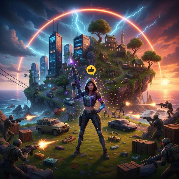 Survivor's Island Clash - Jabali AI Poster