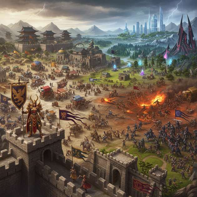 Empires Ascendant - Jabali AI Poster