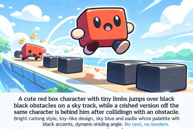 Boy Box Obstacle Dash - Jabali AI Poster