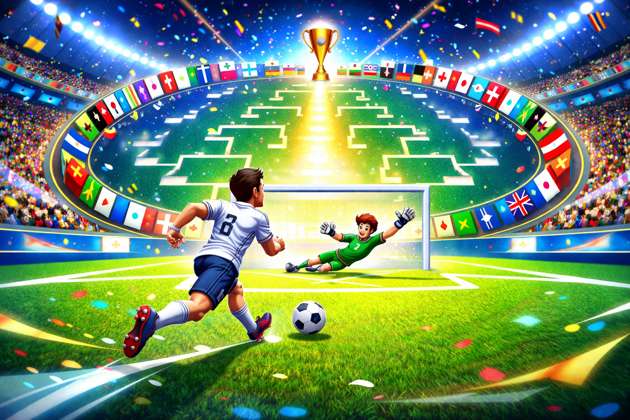 Mundial 2026 Penales Road to Final - Jabali AI Poster