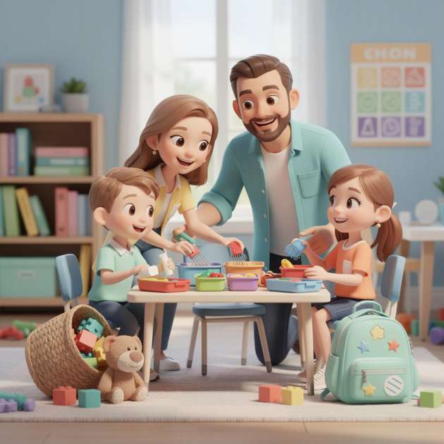 Family Life Simulator - Jabali AI Poster