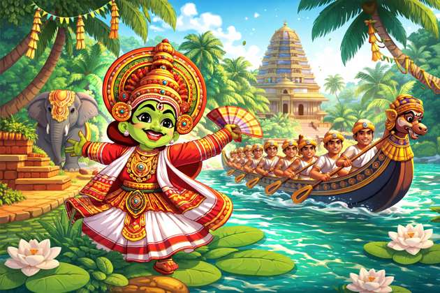 Kerala Quest - Jabali AI Poster