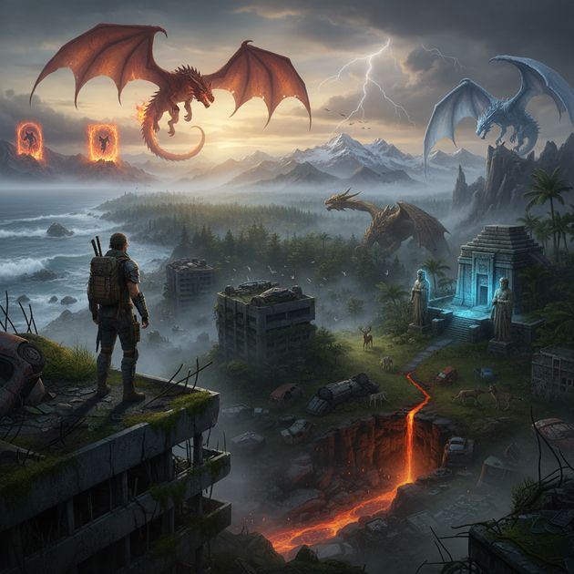 Overworld Requiem - Jabali AI Poster