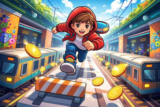Subway Sprint - Jabali AI Poster