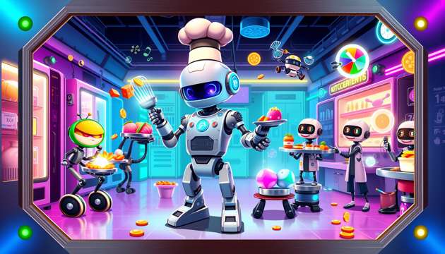 RoboChef Showdown - Jabali AI Poster
