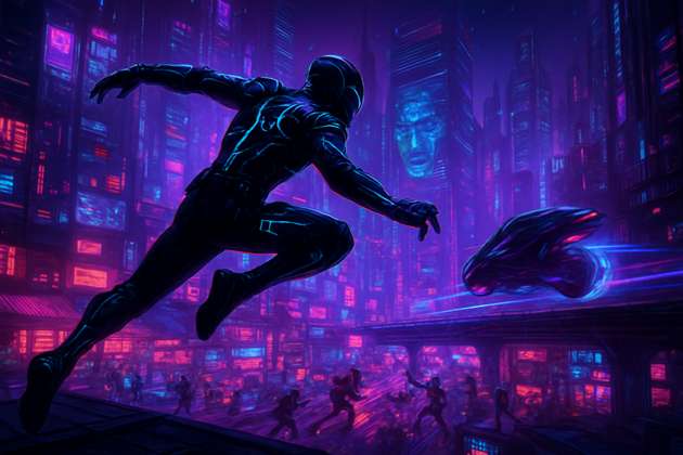 Neon Divide - 3D Open World by Jabali AI
