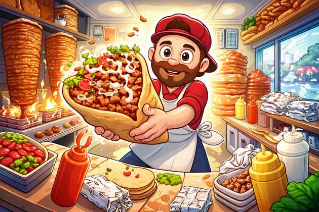 Donair Dash - Jabali AI Poster