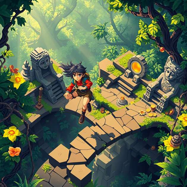 Jungle Veil Quest - Jabali AI Poster