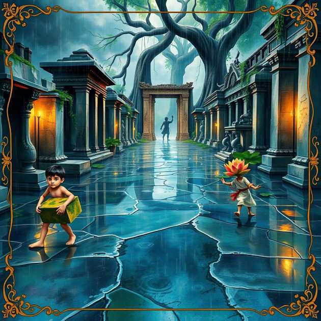 Rainkeeper's Maze - Jabali AI Poster