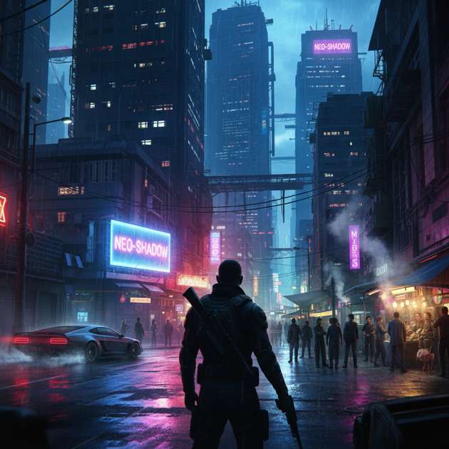 City of Vice - Jabali AI Poster