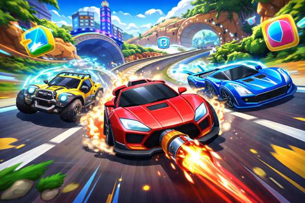 Turbo Track Clash - Jabali AI Poster