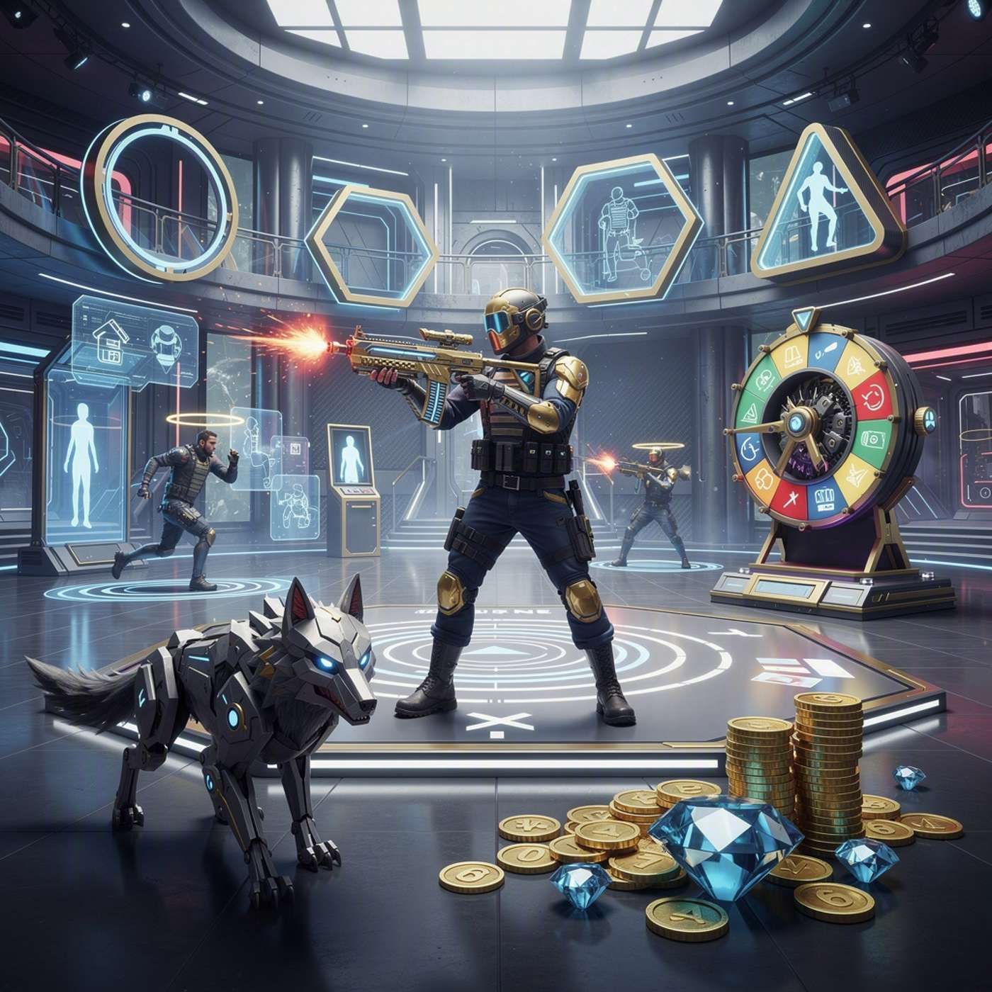 FireWolf Royale game artwork