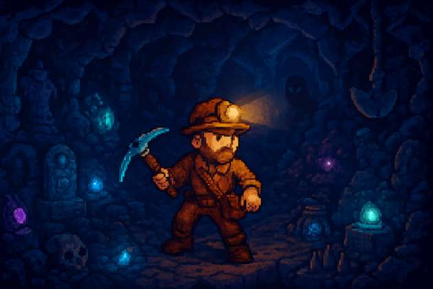 Cavern Relic Rush - Jabali AI Poster