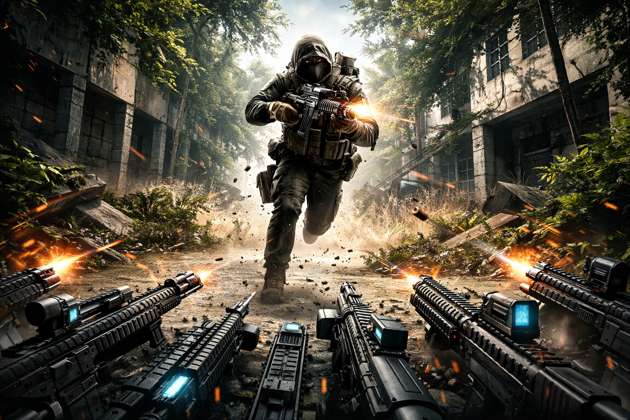 Forest Free Fire - Jabali AI Poster