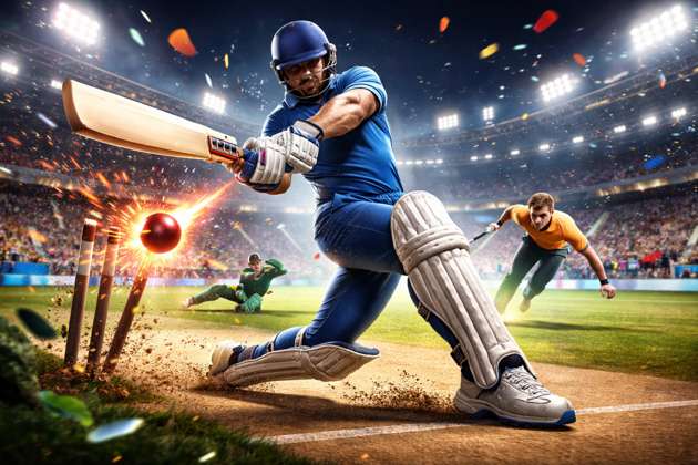 IPL Power Hit Cricket - Jabali AI Poster