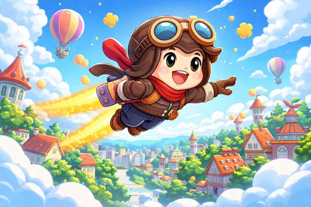 Fly Quest Aero Adventure - Jabali AI Poster
