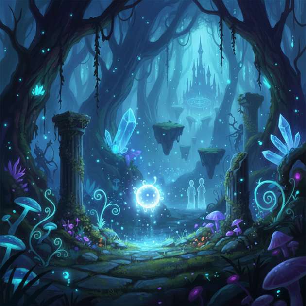 Luma and the Frozen Forest - Jabali AI Poster
