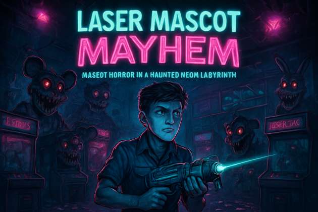 Laser Mascot Mayhem - Jabali AI Poster