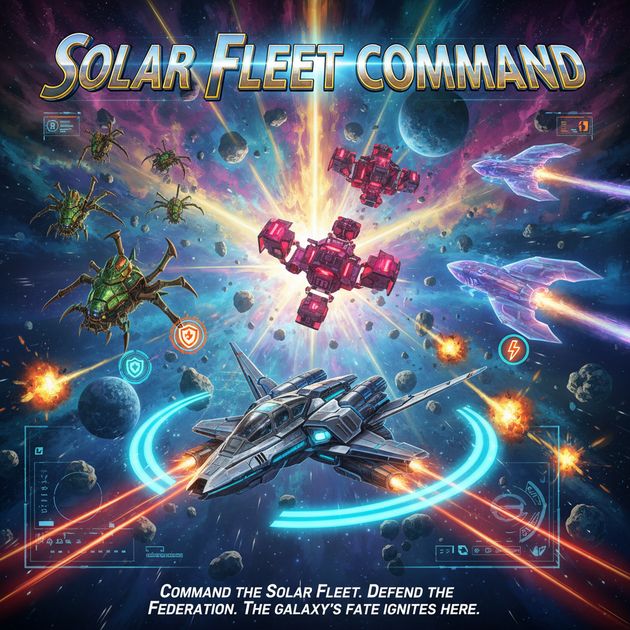Solar Fleet Command - Jabali AI Poster