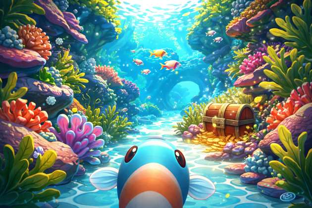 Reef Rush - Jabali AI Poster