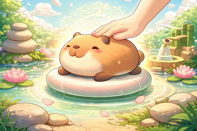 Capybara Nirvana - Jabali AI Poster