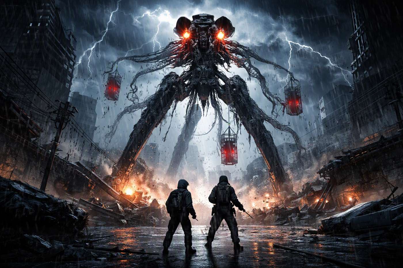 Tripod Uprising game artwork