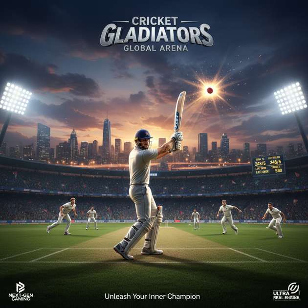 Cricket Arena Dominance - Jabali AI Poster