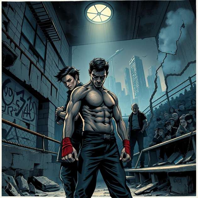 Beneath Broken Lights - Jabali AI Poster