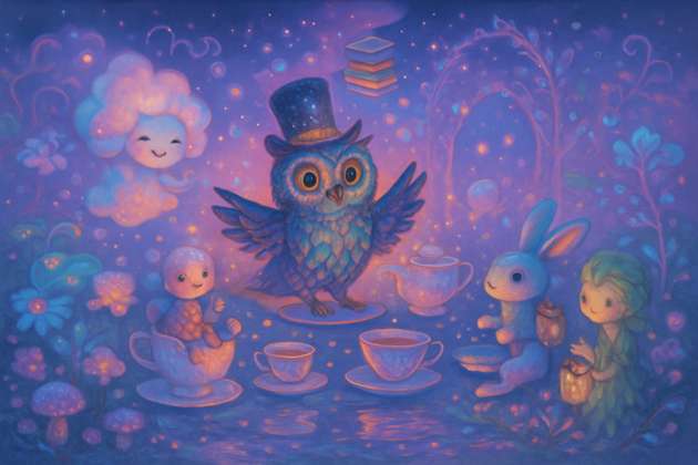 Twilight Teacup Dreamquiz - Jabali AI Poster