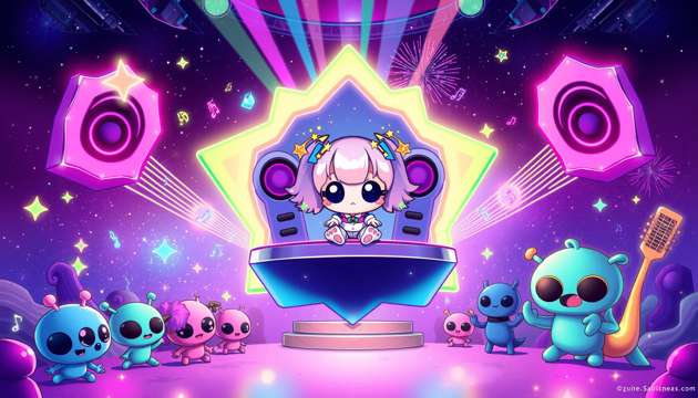 Cosmic Idol Jam - Jabali AI Poster