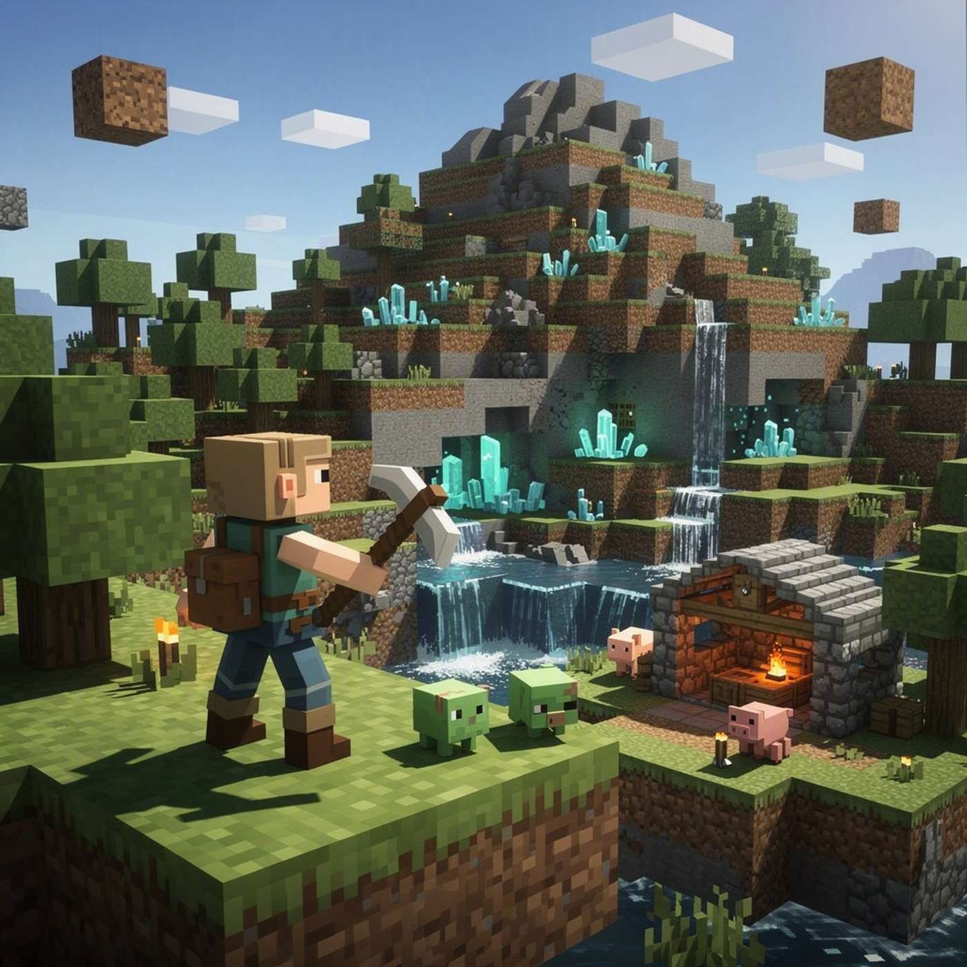 BlockCraft game artwork