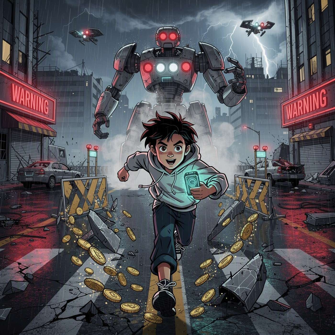 Toffi Escape City Run game artwork