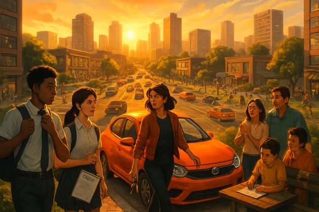 City Life Unscripted - Jabali AI Poster